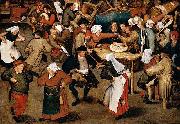 Pieter Brueghel the Younger The Wedding Dance in a Barn oil painting reproduction